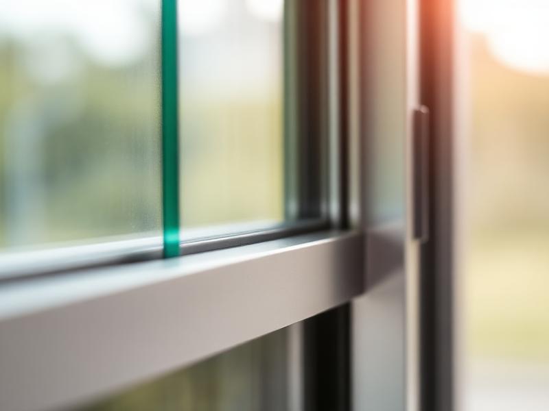 Detail of impact resistant window glass edge
